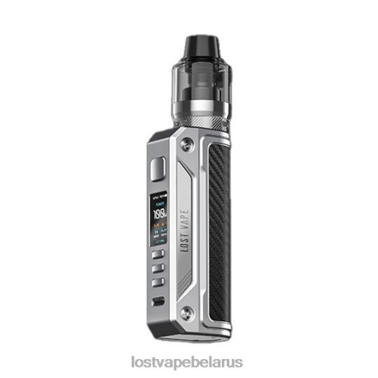 Lost Vape Thelema комплект соло 100 Вт нержавеющая сталь/углеродное волокно 4XNRV169 Lost Vape Pods Near Me