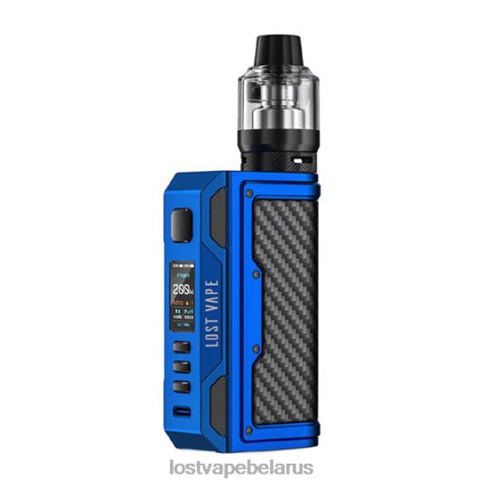 Lost Vape Thelema комплект квест 200 Вт матовый синий/углеродное волокно 4XNRV138 Lost Vape Price