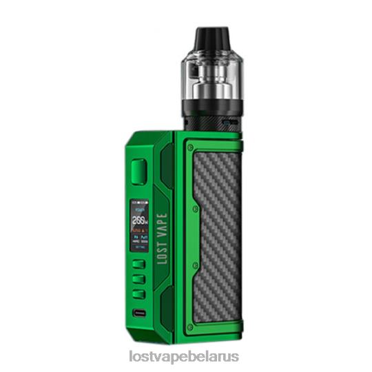 Lost Vape Thelema комплект квест 200 Вт зеленый/углеродное волокно 4XNRV145 Lost Vape Wholesale Belarus