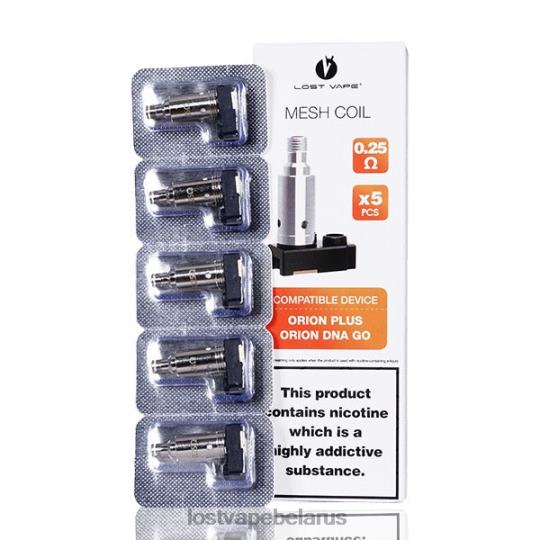 Lost Vape Orion плюс катушки для замены ДНК (5 шт.) 0,25 Ом 4XNRV36 Lost Vape Review Belarus