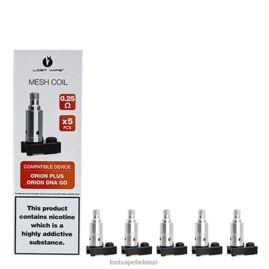 Lost Vape Orion плюс катушки для замены ДНК (5 шт.) 0,5 Ом 4XNRV326 Lost Vape Review Belarus