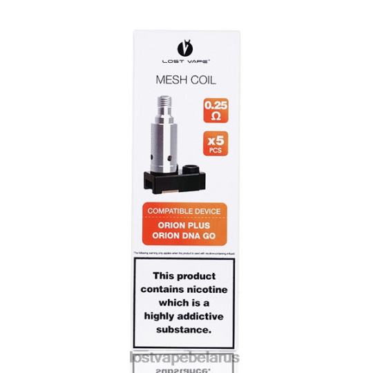 Lost Vape Orion плюс катушки для замены ДНК (5 шт.) 0,5 Ом 4XNRV326 Lost Vape Review Belarus