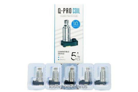 Lost Vape Orion Катушки q-pro (5 шт.) 1.Ом 4XNRV409 Lost Vape Pods Near Me