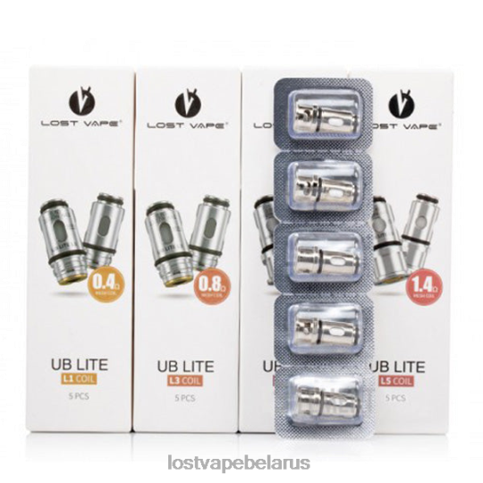Lost Vape UB облегченные катушки (5 шт.) l1 0,4 Ом 4XNRV5 Lost Vape Wholesale Belarus