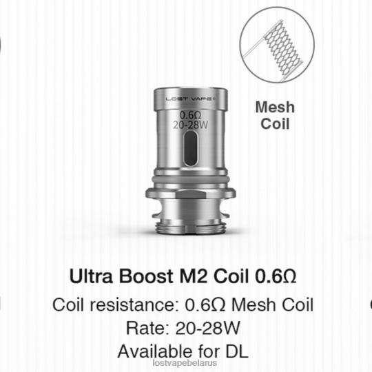 Lost Vape Ultra катушки повышения (5 шт.) м2 v2 0,6 Ом 4XNRV347 Lost Vape Near Me Belarus