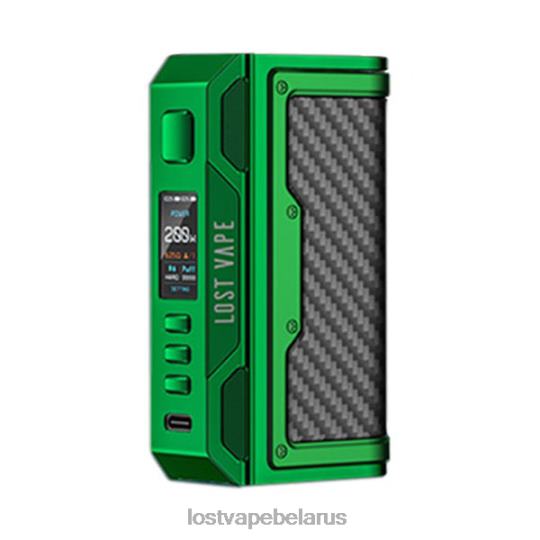Lost Vape Thelema квест 200w мод зеленый/углеродное волокно 4XNRV184 Lost Vape Flavors Belarus