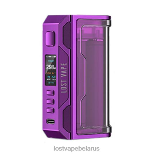 Lost Vape Thelema квест 200w мод фиолетовый/прозрачный 4XNRV187 Lost Vape Near Me Belarus