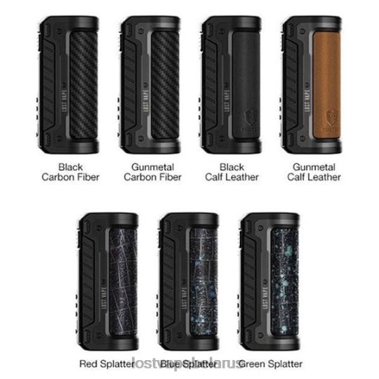 Lost Vape Hyperion ДНК 100c мод 100 Вт 200 Вт телячья кожа цвета бронзы 4XNRV450 Lost Vape Customer Service