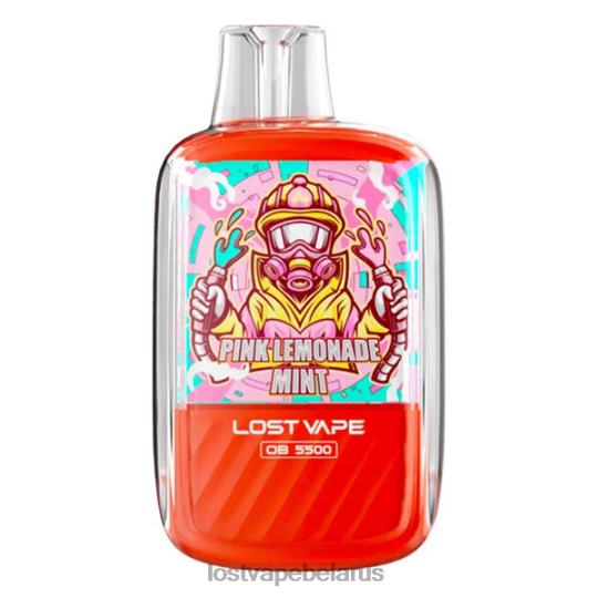 Lost Vape Orion ob5500 5500 капель 14мл 50мг одноразовые розовый лимонад с мятой 4XNRV105 Lost Vape Wholesale Belarus