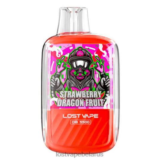 Lost Vape Orion ob5500 5500 капель 14мл 50мг одноразовые клубника драконий фрукт 4XNRV106 Lost Vape Review Belarus