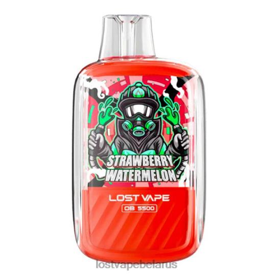 Lost Vape Orion ob5500 5500 капель 14мл 50мг одноразовые клубника арбуз 4XNRV107 Lost Vape Near Me Belarus