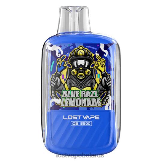 Lost Vape Orion ob5500 5500 капель 14мл 50мг одноразовые лимонад блю-разз 4XNRV2 Lost Vape Minsk