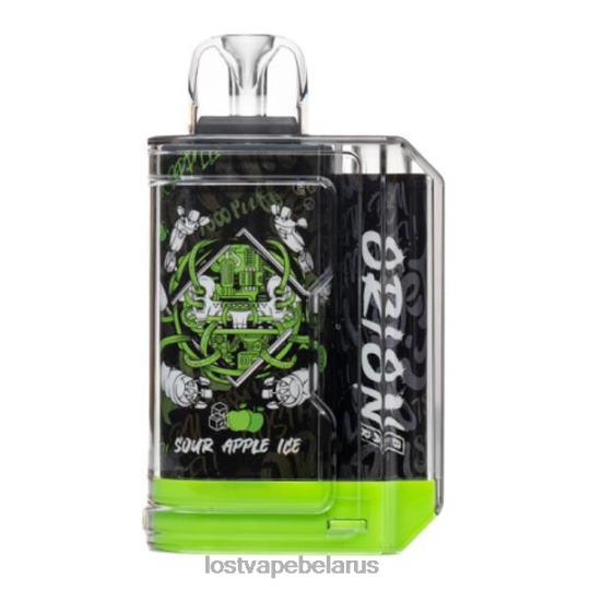 Lost Vape Orion бар одноразовый | 7500 слойка | 18мл | 50мг кислый яблочный лед 4XNRV1 Lost Vape Belarus