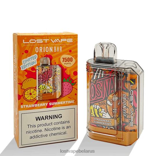 Lost Vape Orion бар одноразовый | 7500 слойка | 18мл | 50мг клубничное лето 4XNRV98 Lost Vape Price