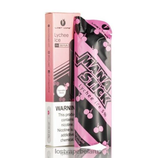 Lost Vape Mana палочка одноразовая | 300 затяжек | 1,2 мл личи лед 5% 4XNRV522 Lost Vape Minsk