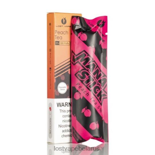 Lost Vape Mana палочка одноразовая | 300 затяжек | 1,2 мл персиковый чай 5% 4XNRV525 Lost Vape Wholesale Belarus